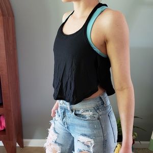 Lulu Lemon Athletic Cropped Tank